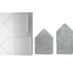 Gießform "2 Häuser", ca. 13,5 - 16,5 cm