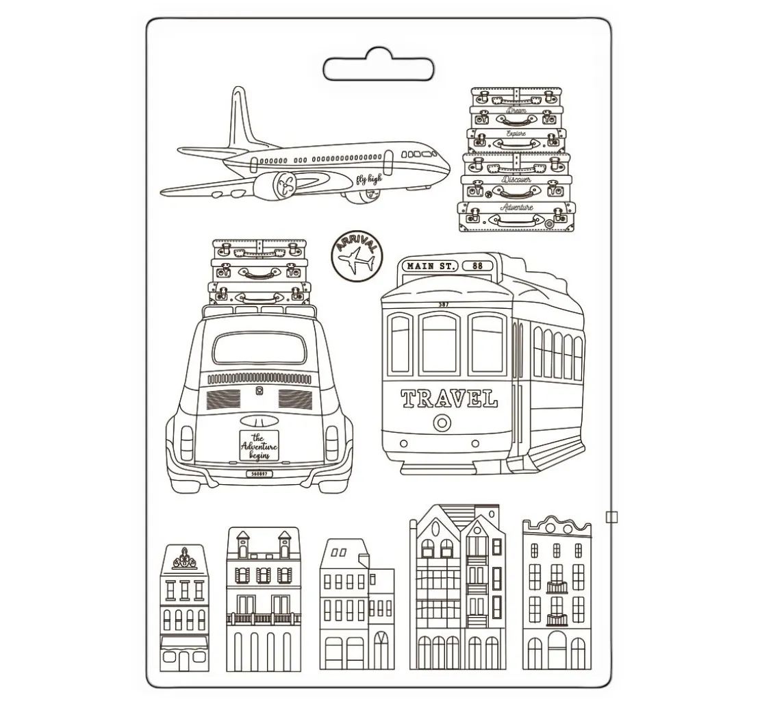 Gießform "Art of Travelling", Transports