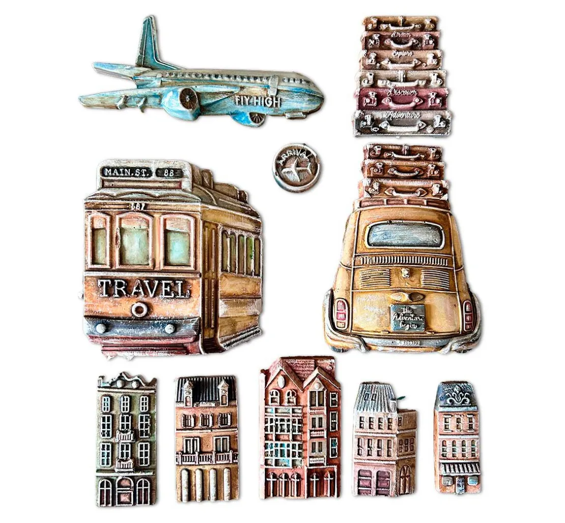 Gießform "Art of Travelling", Transports