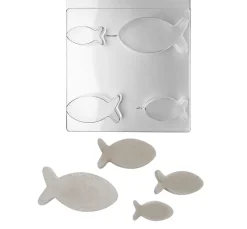Gießform "Fische", 4 Größen