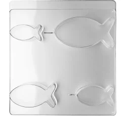 Gießform "Fische", 4 Größen