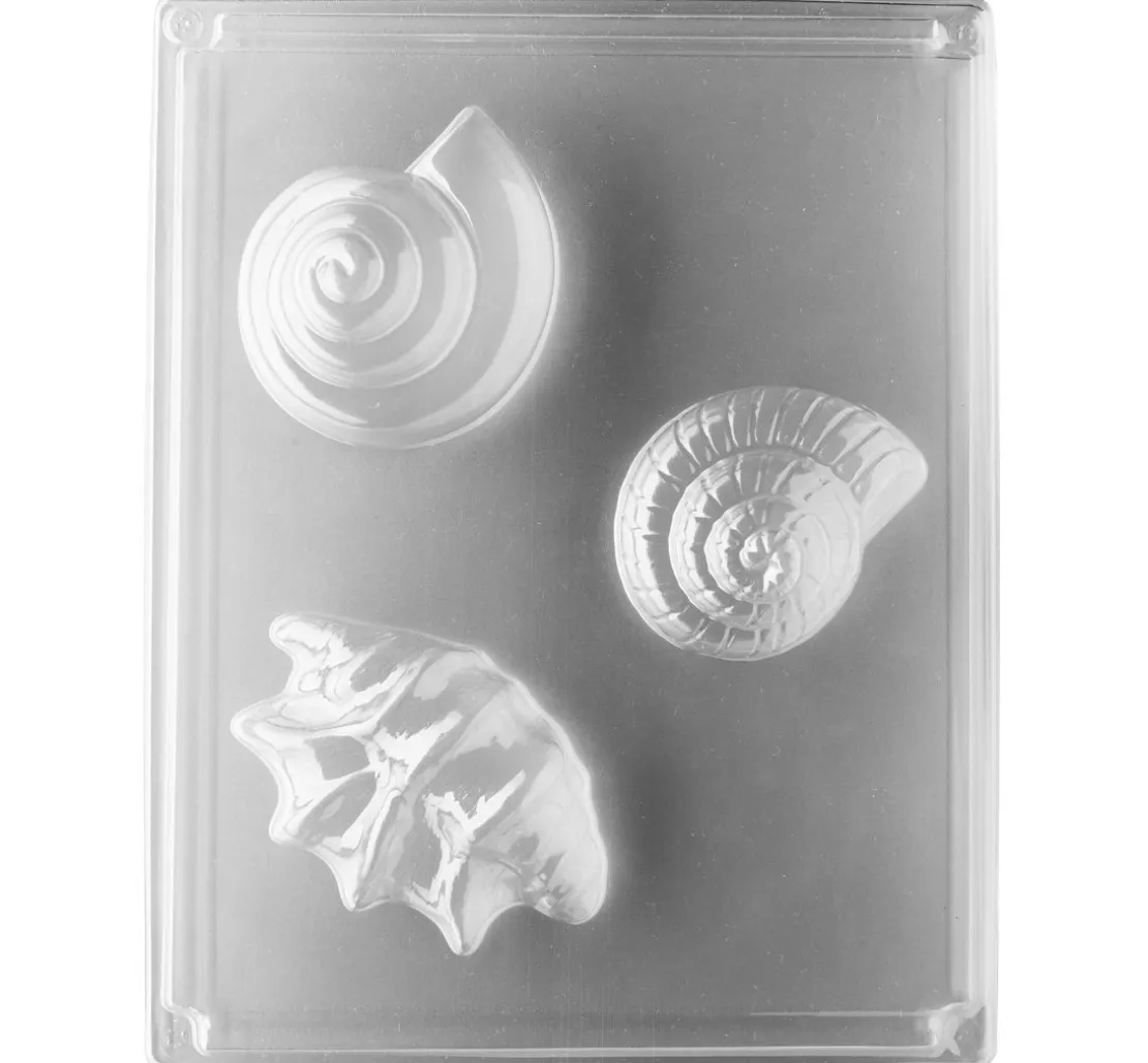 Gießform "Muschel-Trio"