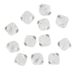 Glasschliffglitzerperlen, 6 mm
