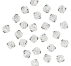 Glasschliffglitzerperlen, 4 mm