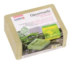 Glycerin Öko-Gießseife "Olivenöl", Transparent