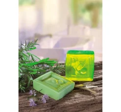 Glycerin Öko-Gießseife "Olivenöl", Transparent