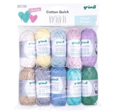 Gründl Cotton Quick Mini "Pastell Shades"