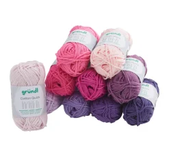 Gründl Cotton Quick Mini "Shades of Pink and Violet"