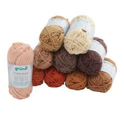 Gründl Cotton Quick Mini "Shades of Brown"