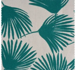 Halbpanama-Stoff "Palmblätter"