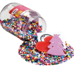 Hama-Perlen "Starter-Set" mit 2 Stiftplatten