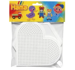 Hama-Stiftplatten "Herz & Sechseck"