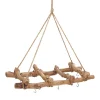 Holz Deko Leiter mit Ösen, zum Hängen