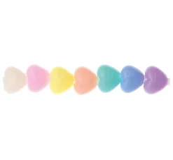 itoshii Perlen-Set "Herzen Pastell"