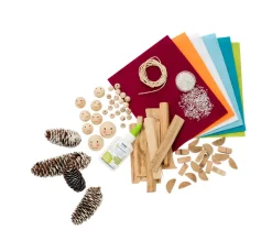 Jumbo Creativ-Mix "Naturholz", ca. 1.000 Teile