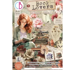 Junk Journal & Ephemera Book "Book Lovers"