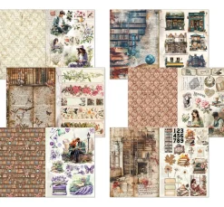 Junk Journal & Ephemera Book "Book Lovers"