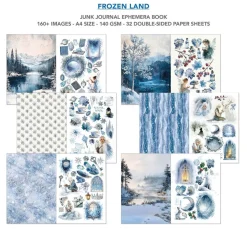 Junk Journal & Ephemera Book "Frozen Land"