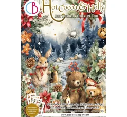 Junk Journal & Ephemera Book "Hot Cocoa & Holly"