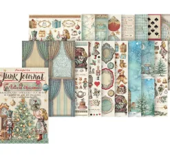Junk Journal Book "Alice in Christmas"