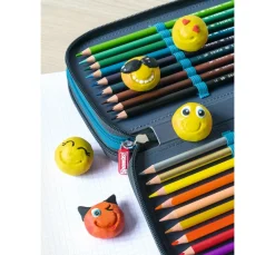 Kneten & Radieren Bastelset "Be Happy"