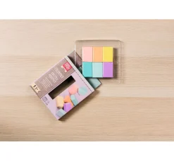 Kneten & Radieren Farbset "Pastell"