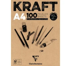 Kraftpapier-Block
