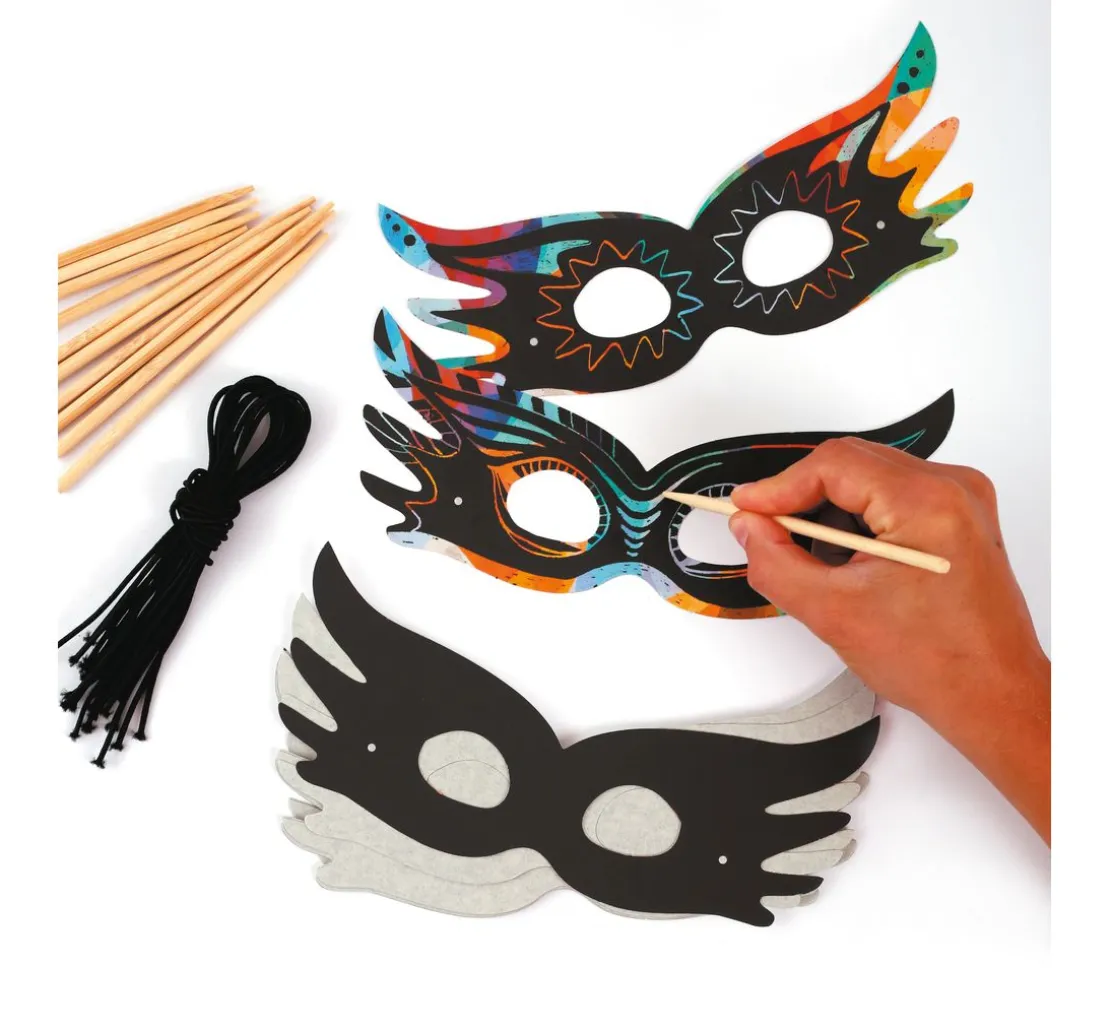 Kratz-Masken