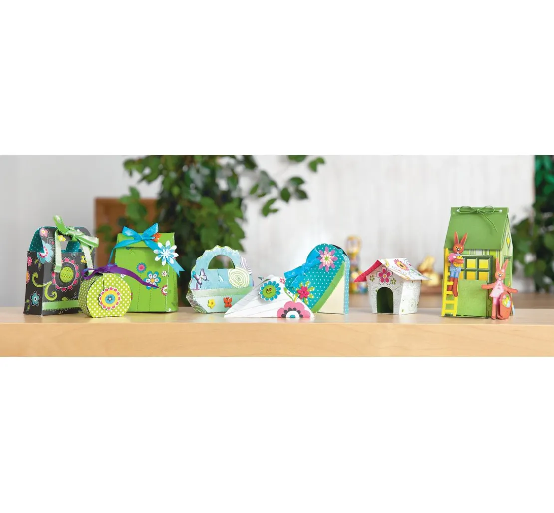 Kreativ Schablonen "Bella", 3er Set, Geschenkschachteln
