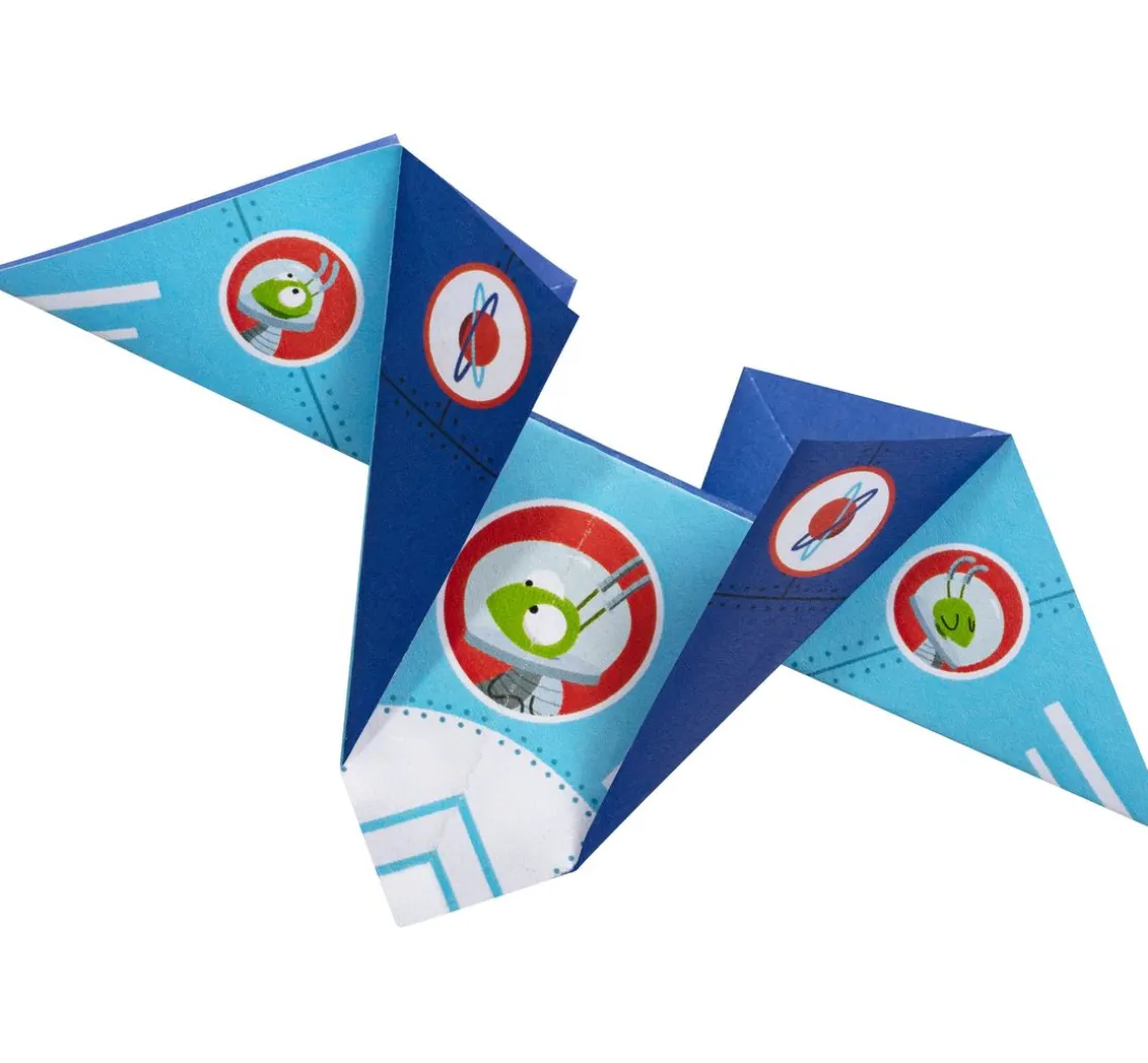 Kreativ-Box Origami "Flugzeuge und Raketen"
