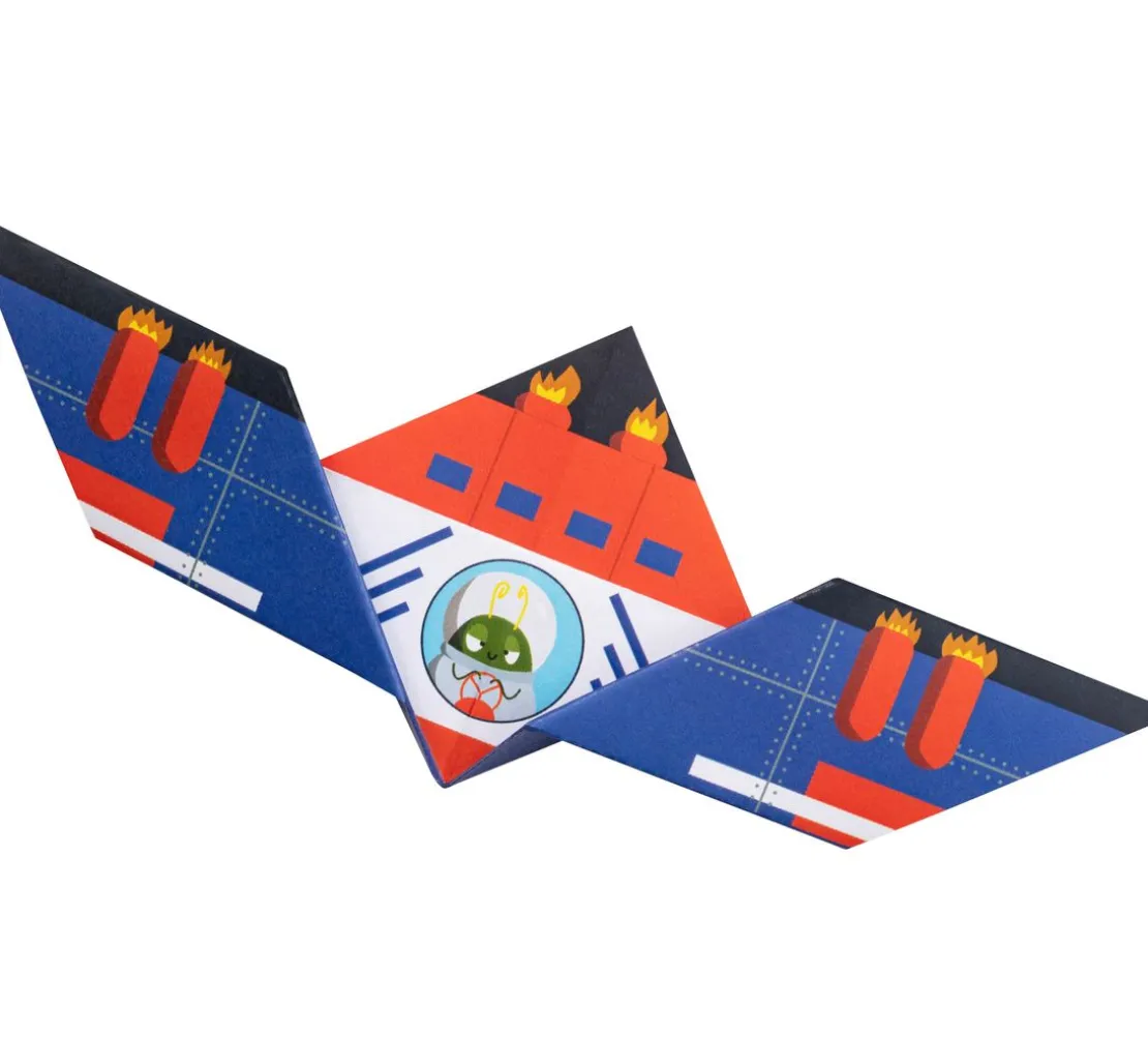 Kreativ-Box Origami "Flugzeuge und Raketen"
