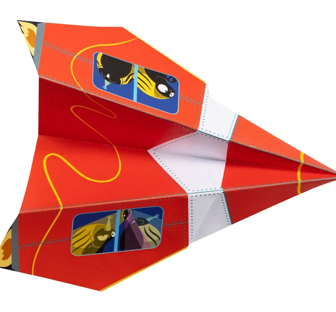 Kreativ-Box Origami "Flugzeuge und Raketen"