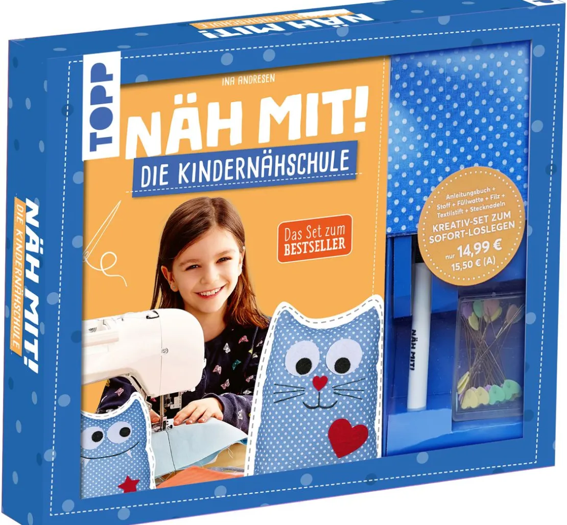 Kreativ-Set "Näh mit! Die Kindernähschule"