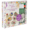 Kreativ-Set "Sag's mit Blumen - Florale Botschaften auf Steinen."