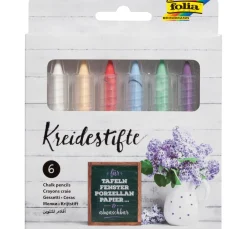 Kreidestifte, farbig sortiert