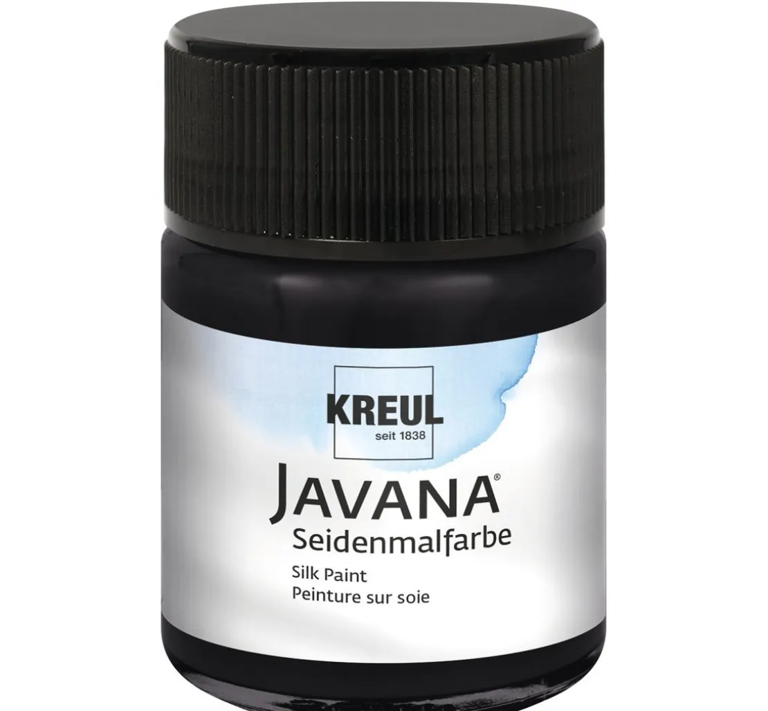 KREUL Javana Seidenmalfarbe "Deckschwarz"