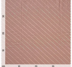 Krinkel-Musselin Baumwoll-Stoff mit Hot-Foil Effekt
