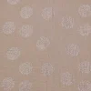 Krinkel-Musselin Baumwoll-Stoff mit Metallic-Effekt "Sakura Blossom Taupe"