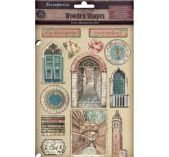 Lasercut-Motive "Venice City of Art"