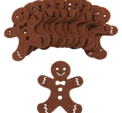 Lebkuchenmännchen aus Filz