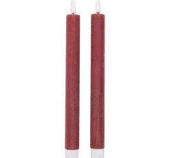 LED-Echtwachskerze mit Timer 6/18 Std.