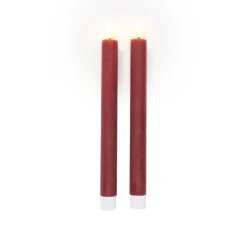 LED-Echtwachskerze mit Timer 6/18 Std.