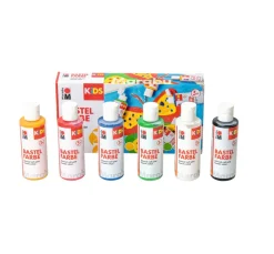 Marabu KIDS BASTELFARBE, 6er-Set