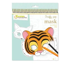 Maskenmalbuch Graffy Pop "Tiere"