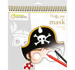 Maskenmalbuch Graffy Pop "Jungen"