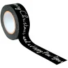 Masking Tape "Merry Christmas & Happy New Year"