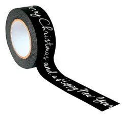 Masking Tape "Merry Christmas & Happy New Year"