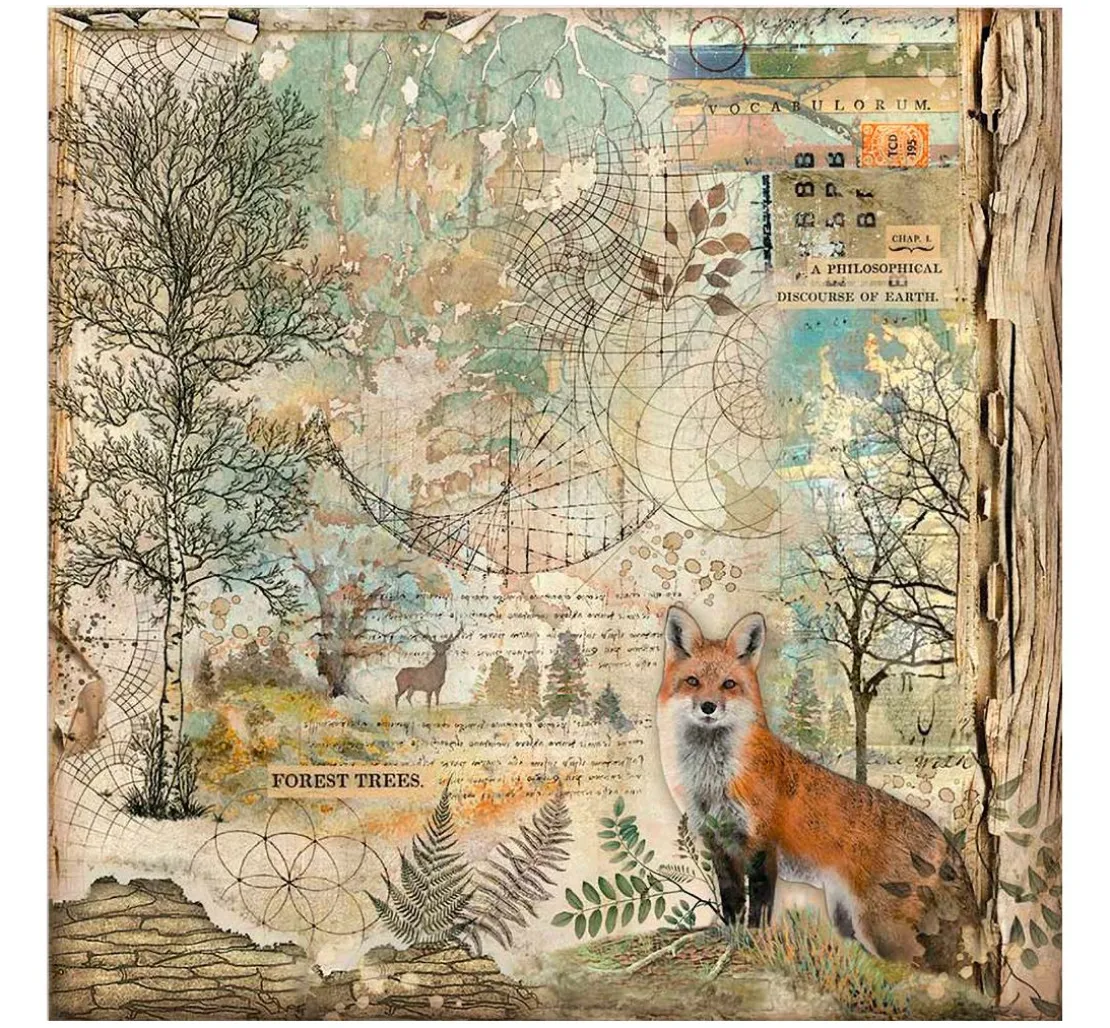 Maxi Scrapbook-Block "Forest"