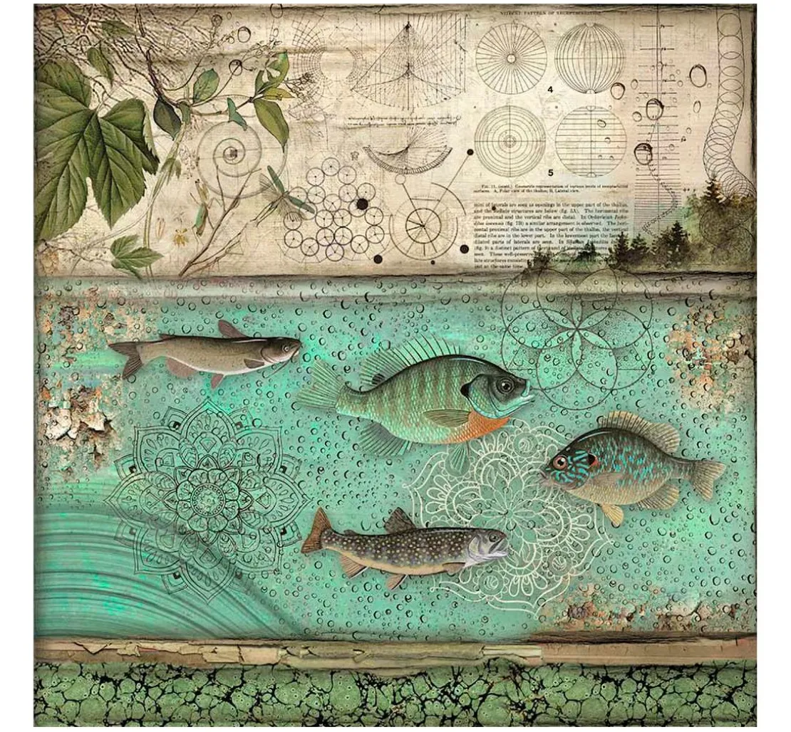 Maxi Scrapbook-Block "Forest"