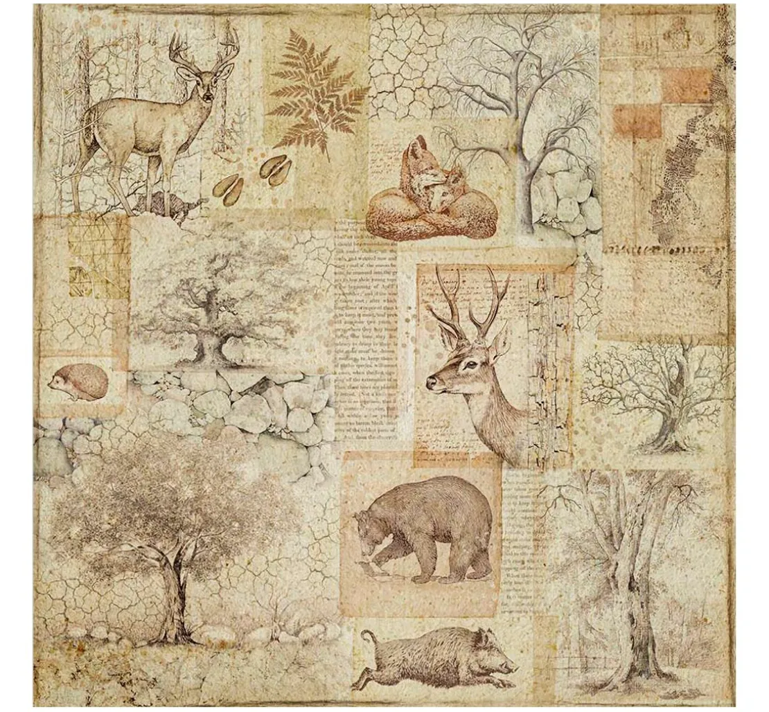 Maxi Scrapbook-Block "Forest"